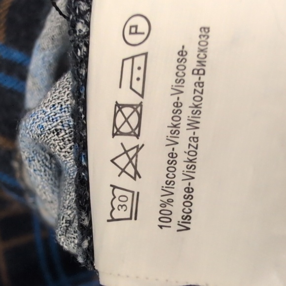 YEST PLAID DRESS SIZE 8 - Picture 6 of 7